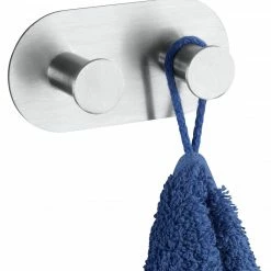 WENKO CONA DUO Handtuchhalter, Edelstahl