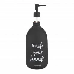 Relaxdays Seifenspender mit Spruch -Badaccessoires Verkäufe 0168d5eac10a4095871f5016f9cee247