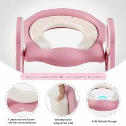 Costway Kinder Toilettensitz höhenverstellbar -Badaccessoires Verkäufe 017a8fb97497489fb55e6532bd01d8e0