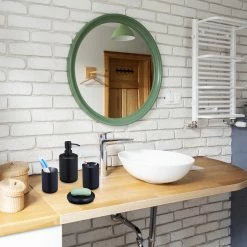 Relaxdays 5-tlg. Badezimmer Set schwarz -Badaccessoires Verkäufe 01a9fce4545f4a18a28c6599775ad27c 1