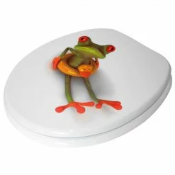 SANILO® WC-Sitz mit Absenkautomatik Froggy -Badaccessoires Verkäufe 037bc43cc99e4ae78585a923eb0d61e7