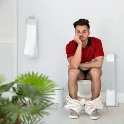 Relaxdays Toilettenpapierhalter stehend -Badaccessoires Verkäufe 074d4a7b47644b309b74c59feb7f4f48