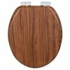 WC-Sitz CHESTNUT, MDF, Fix-Clip, WENKO -Badaccessoires Verkäufe 07942402bb3249e9a9d440f68e339a29