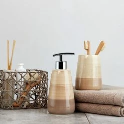 WENKO Behälter für Zahnbürsten Töpferei PETROL -Badaccessoires Verkäufe 0817bd6d28b04e608f9d8b2df414ad12