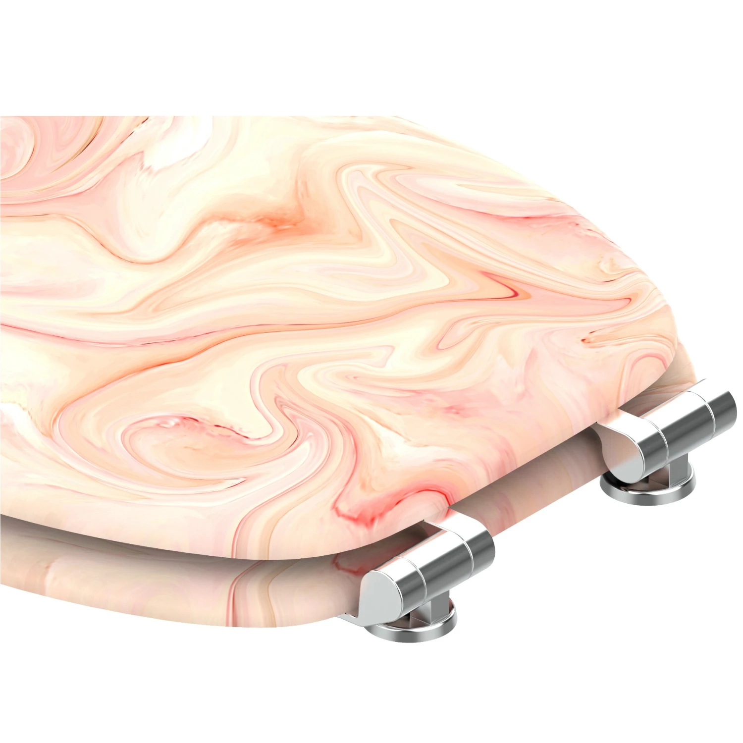 SANILO® WC-Sitz mit Absenkautomatik Marmor Rosa 8 SANILO® WC-Sitz mit Absenkautomatik Marmor Rosa – Bild 6