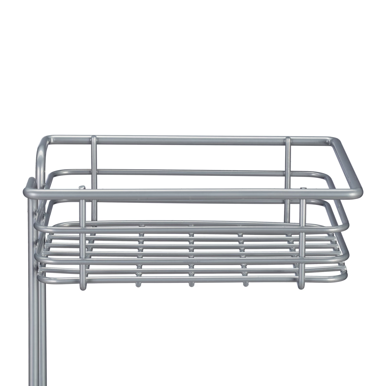 Relaxdays Silberner Toilettenpapierhalter stehend 8 Relaxdays Silberner Toilettenpapierhalter stehend – Bild 6