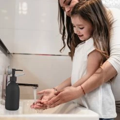 Relaxdays Schwarzer Seifenspender -Badaccessoires Verkäufe 0bcd4eeec6724855802ee4cd5e46f953