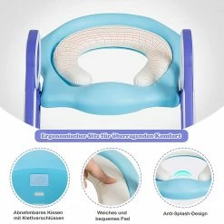 Costway Kinder Toilettensitz höhenverstellbar -Badaccessoires Verkäufe 0d4968a5df1e45539a1f67e639166352