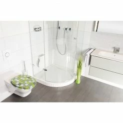 SANILO® WC-Sitz mit Absenkautomatik Mosaik Grün -Badaccessoires Verkäufe 0daaab20f3ef4397ae40827ede440e05
