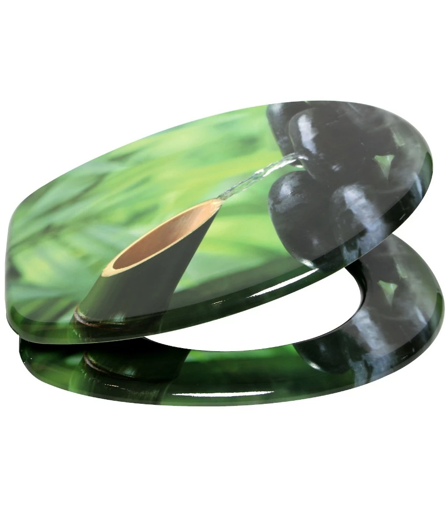 SANILO® WC-Sitz mit Absenkautomatik Stone Garden 7 SANILO® WC-Sitz mit Absenkautomatik Stone Garden – Bild 5