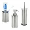 Relaxdays 3-tlg. Badezimmer Set Edelstahl -Badaccessoires Verkäufe 0fc06ad1a7ee48c6825061a399390995