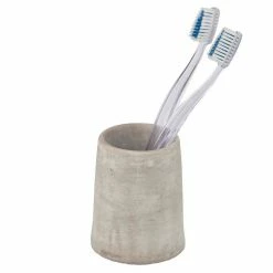 WENKO Zahnputzbecher VILLENA, Beton-Optik, Ø 7 -Badaccessoires Verkäufe 0fe3d12144d041918d7a330521d33f2c