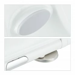 Relaxdays Toilettendeckel mit Absenkautomatik oval -Badaccessoires Verkäufe 0ff957dc0b5749f68874b888b9f951ee