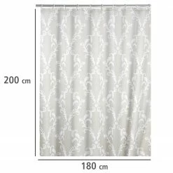 WENKO Duschvorhang - Baroque, 180 x 200 cm 12 WENKO Duschvorhang - Baroque, 180 x 200 cm -Badaccessoires Verkäufe 1000103668 200519 12503400003 DETAILS P000000001000103668