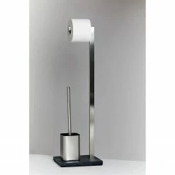 WENKO WC-Garnitur Slate Rock - Edelstahl -Badaccessoires Verkäufe 1000103767 200519 12503700044 MOOD DETAILS P000000001000103767 mood