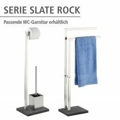 WENKO WC-Garnitur Slate Rock - Edelstahl -Badaccessoires Verkäufe 1000103767 200519 12503700045 DETAILS P000000001000103767