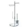 WENKO WC-Garnitur Plus - Edelstahl - Chrom -Badaccessoires Verkäufe 1000122766 200519 12504200114 IMAGE P000000001000122766