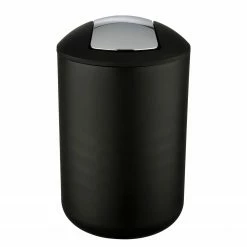 WENKO Bad-Accessoire-Set Brasil (3-teilig) - Kunststoff - Schwarz -Badaccessoires Verkäufe 1000134753 180927 154912119 GALLERYIMAGES P000000001000134753