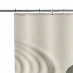 WENKO Duschvorhang Sand & Stone - Kunstfaser - Sand -Badaccessoires Verkäufe 1000138788 181030 15493511 GALLERYIMAGES P000000001000138788