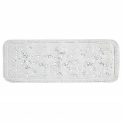 Grund Wanneneinlage Marmor - Kunststoff - Grau