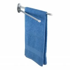 WENKO Handtuchhalter Flecheiras - Edelstahl - Metallic glänzend