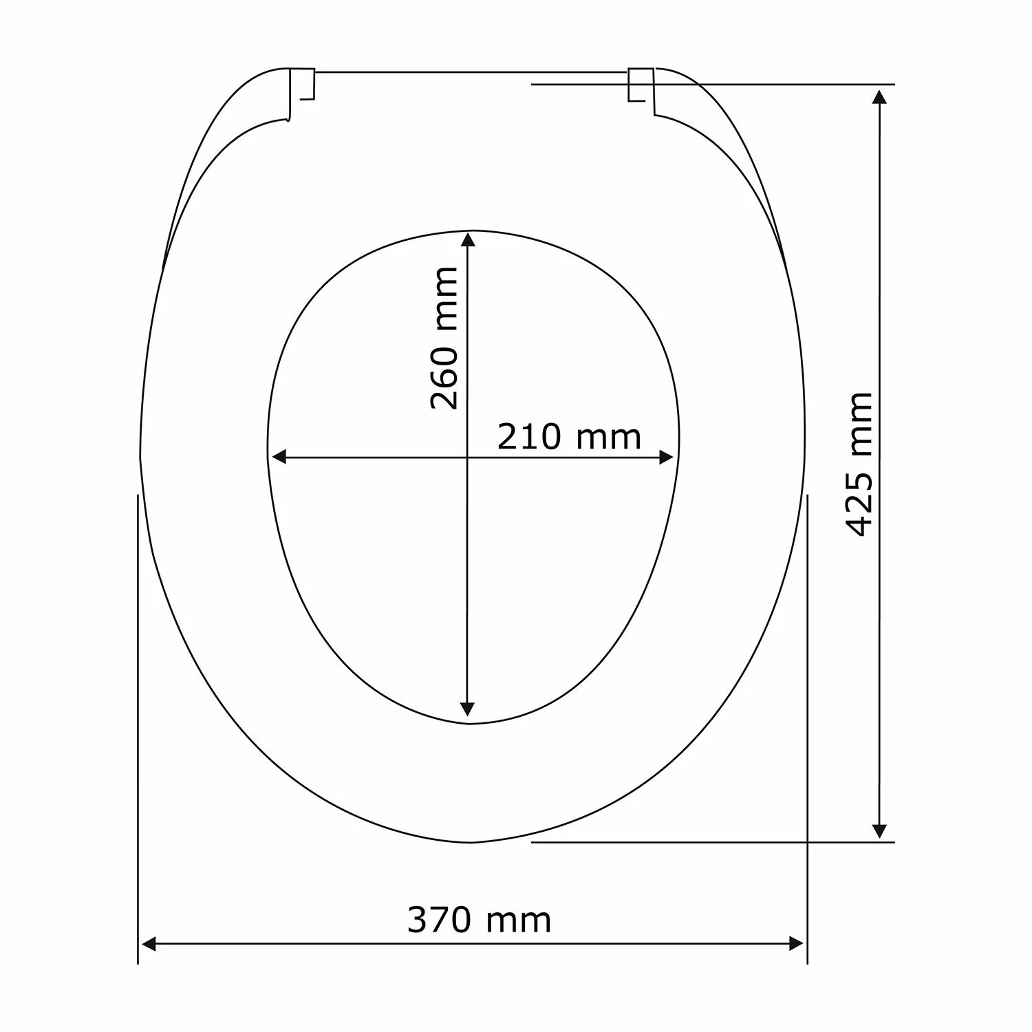 WENKO WC-Sitz Kilitten - Bambus massiv 7 WENKO WC-Sitz Kilitten - Bambus massiv – Bild 5