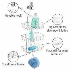 WENKO Duschcaddy Nivala -Badaccessoires Verkäufe 1000151508 200519 12504900183 DETAILS P000000001000151508