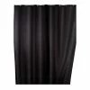 WENKO Anti-Schimmel Duschvorhang Pococi - Webstoff - Schwarz -Badaccessoires Verkäufe 1000151514 200519 12504900190 IMAGE P000000001000151514