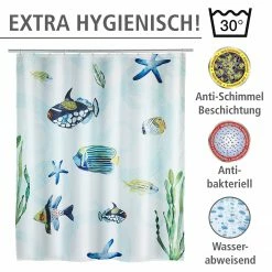 WENKO Duschvorhang Aquaria -Badaccessoires Verkäufe 1000151570 200519 12505100209 DETAILS P000000001000151570