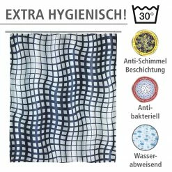 WENKO Anti-Schimmel Duschvorhang Studio -Badaccessoires Verkäufe 1000151601 200519 12505200219 DETAILS P000000001000151601