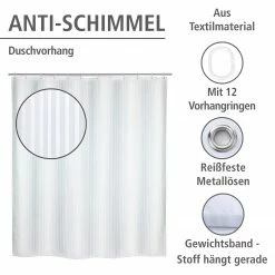 WENKO Anti-Schimmel Duschvorhang Palais -Badaccessoires Verkäufe 1000151607 200519 12505300226 DETAILS P000000001000151607