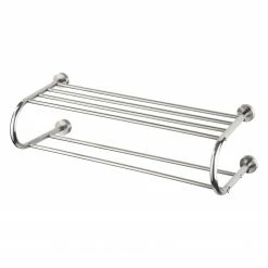 WENKO Handtuchhalter Fastro - Edelstahl - Silber