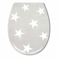 Kleine Wolke WC-Sitz Nova - Kunststoff - Grau