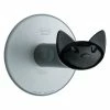 Koziol WC-Rollenhalter Miaou - Mit Saugnapf - Kunststoff - Schwarz
