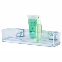 WENKO Maxiablage Vacuum-Loc Quadro - Edelstahl rostfrei / ABS - Chrom -Badaccessoires Verkäufe 1000181435 190716 12364600014 DETAILS P000000001000181435