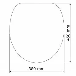 WENKO WC-Sitz Calla - Thermoplast - Weiß -Badaccessoires Verkäufe 1000181440 190716 12364600038 SKETCH DETAILS P000000001000181440 sketch