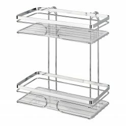 WENKO Wandregal Premium - Edelstahl rostfrei - Silber -Badaccessoires Verkäufe 1000181474 190716 12365100156 DETAILS P000000001000181474