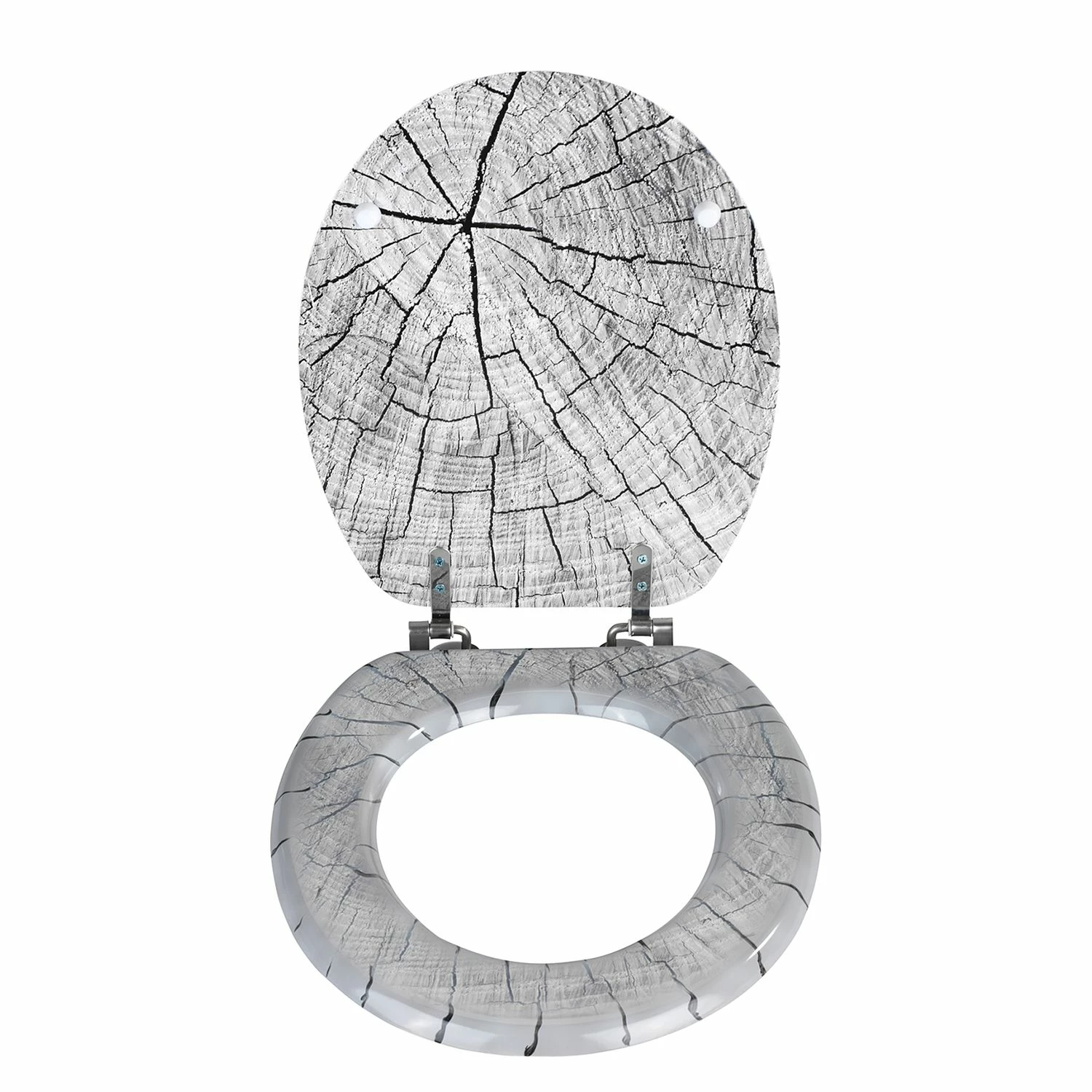 WENKO WC-Sitz Wood - MDF - Mehrfarbig 4 WENKO WC-Sitz Wood - MDF - Mehrfarbig – Bild 2