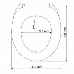 WENKO WC-Sitz Wood - MDF - Mehrfarbig 12 WENKO WC-Sitz Wood - MDF - Mehrfarbig -Badaccessoires Verkäufe 1000181479 190716 12365100169 SKETCH DETAILS P000000001000181479 sketch