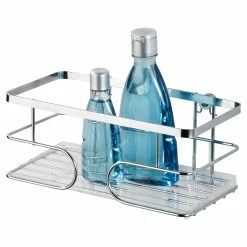 WENKO Wandablage Premium II - Edelstahl rostfrei - Silber