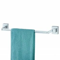 WENKO Badetuchstange Vacuum-Loc Quadro - Edelstahl rostfrei / ABS - Chrom -Badaccessoires Verkäufe 1000181483 190716 12365200182 DETAILS P000000001000181483