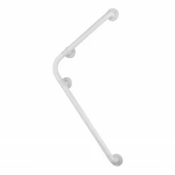 WENKO Wandhaltegriff Secura III - Aluminium / Kunststoff - Weiß