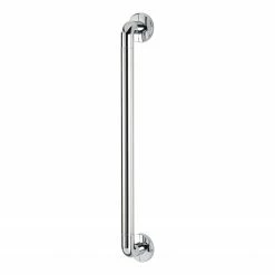 WENKO Wandhaltegriff Secura I - Aluminium / Kunststoff - Chrom - Silber - Breite: 65 cm