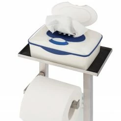 WENKO WC-Garnitur Debar - Edelstahl rostfrei / Glas - Weiß / satiniert -Badaccessoires Verkäufe 1000181515 190716 12365700320 DETAILS P000000001000181515 1