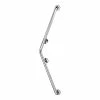 WENKO Wandhaltegriff Secura IV - Aluminium / Kunststoff - Silber -Badaccessoires Verkäufe 1000181522 190716 12365800352 IMAGE P000000001000181522