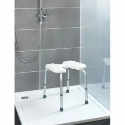 WENKO Hygienehocker Secura - Kunststoff / Aluminium - Weiß -Badaccessoires Verkäufe 1000181523 190716 12365800355 MOOD DETAILS P000000001000181523 mood