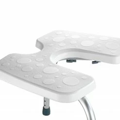 WENKO Hygienehocker Secura - Kunststoff / Aluminium - Weiß -Badaccessoires Verkäufe 1000181523 190716 12365800357 DETAILS P000000001000181523