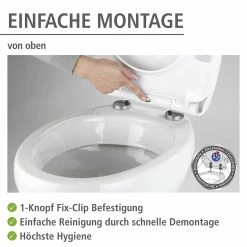 WENKO WC-Sitz Beach - Thermoplast - Mehrfarbig 23 WENKO WC-Sitz Beach - Thermoplast - Mehrfarbig -Badaccessoires Verkäufe 1000181544 200519 12510500322 DETAILS P000000001000181544