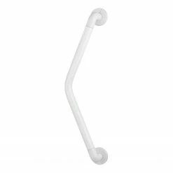 WENKO Wandhaltegriff Secura V - Aluminium / Kunststoff - Weiß