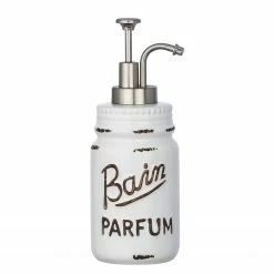 WENKO Seifenspender Lavars - Keramik - Creme